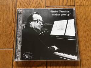 ★ピアノ・トリオ！BLACK AND BLUE アンドレ・ペルジアニ ANDRE PERSIANY TRIO／AS TIME GOES BY