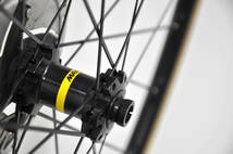 MAVIC/KSYRIUM UST DISC WHEEL SET/700c/マビック/キシリウムUST/ディスクホイール/チューブレスレディ/VELOFLEX/タイヤ付/ロード/グラベル_画像5