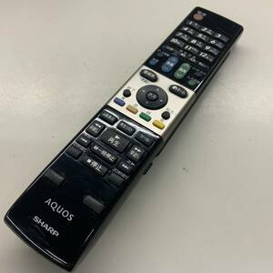 【bK-9-021】シャープ 純正 アクオス テレビ リモコン GA863WJSA　( LC-26DV7 / LC-32DX3 / LC-40DX3 LC-46DX3 / LC-52DX3 )　