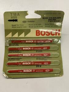 【bK-9-034】BOSCH　ボッシュ　ジグソー替え刃　T18A　HSS