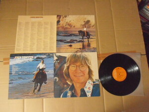 LP John Denver「風の詩 WINDSONG」国内盤 RVP-6001 帯無し 盤両面のレーベル面に汚れ ジャケットに微かなシミ 