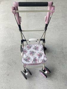  Ricci .ruaru симпатичный CP-G цветок коляска для пожилых senior car трость установить есть ручная тележка коляска для пожилых to