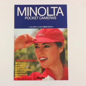 **MINOLTA Minolta pocket camera general catalogue Showa era 54 year 1979**