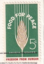 【ＦＤＣ】飢餓からの自由と平和のための食糧運動、麦（３）（１９６３年）（アメリカ）実逓　t3762_画像2
