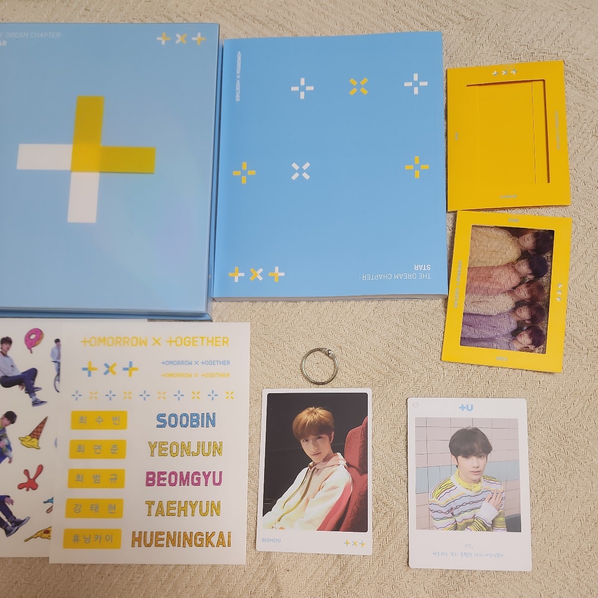 最安値挑戦】 txt トレカ バッグ ミニ together x dream ボムギュ K
