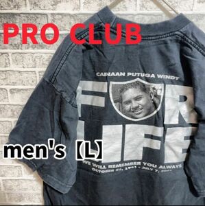PRO CLUB プリントTシャツ