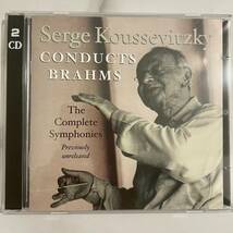 セルゲイ・クーセヴィツキー　ブラームス交響曲全集（２枚組）_画像1