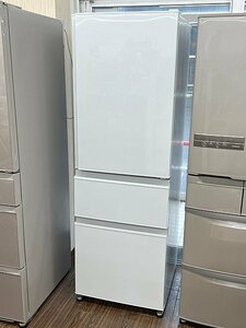  Sapporo departure!! MITSUBISHI/ Mitsubishi large refrigerator MR-CD40E-W 2020 year made pearl white 401L 3 door right opening ice point under stocker freezer / refrigerator 