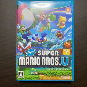 ニュースーパーマリオブラザーズU 　Ｅ　WiiUソフト