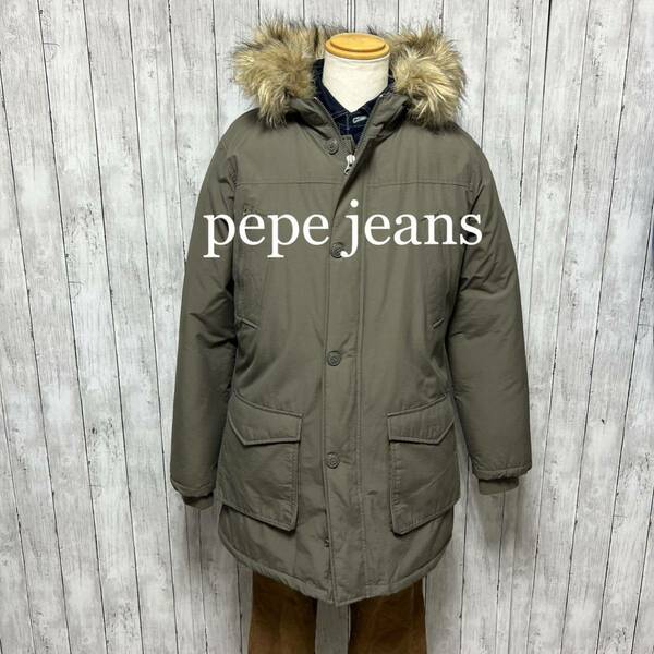 pepe jeans モッズコート！ ミリタリー！保温性◎