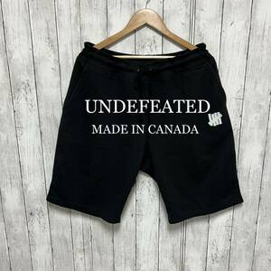 美品！UNDEFEATED スウェットショートパンツ！カナダ製！