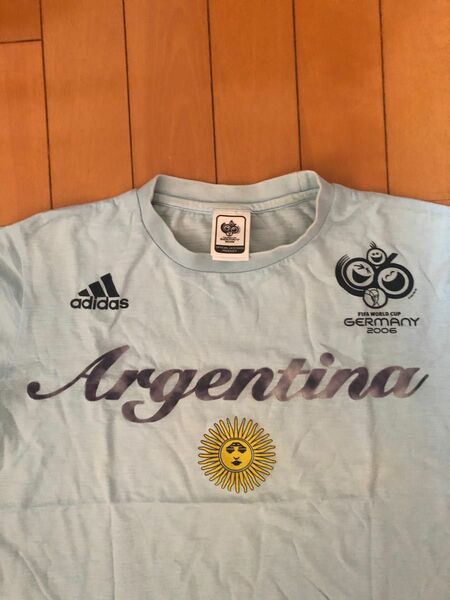 サッカーアルゼンチン代表　2006W杯記念シャツ