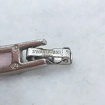 スワロフスキー　SWAROVSKI　ピンククリスタル　ブレスレット_画像8