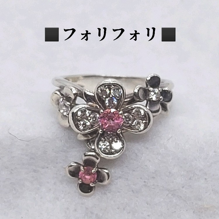 2LK Folli Follie フォリフォリ K18WG ダイヤモ...+sma-laigle.fr