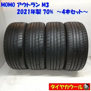 ◆本州・四国は送料無料◆ ＜ノーマルタイヤ 4本＞ 215/45ZR17 MOMO モモ アウトラン M3 2021年製 70％ アベンシス プリウス レクサスCT