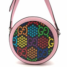 GUCCI グッチ GG サイケデリック マルチカラー ショルダー バッグ 未使用保管品 M12544_画像1