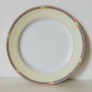 1935～1943 Noritake China ノリタケ プレート 日陶 直径23.2cm×高さ2.4cm [オールド ビンテージ 食器 皿]