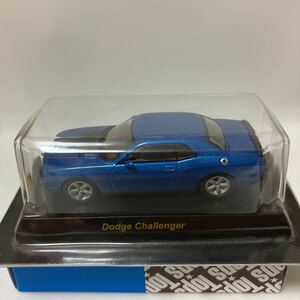 京商 1/64 Dodge Challenger SRT8 Blue ダッジ チャレンジャー SRT8 青 ブルー サークルK