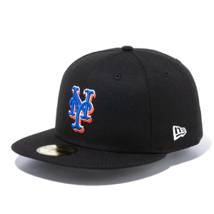 ニューエラ 59FIFTY MLBオンフィールド ニューヨーク・メッツ オルタネイト2 ブラック 7 3/4 1個 [T便60] [T便 1/4]