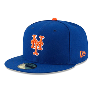 ニューエラ 59FIFTY MLBオンフィールド ニューヨーク・メッツ オルタネイト ライトロイヤル オレンジ 7 3/8 1個 [T便60] [T便 1/4]