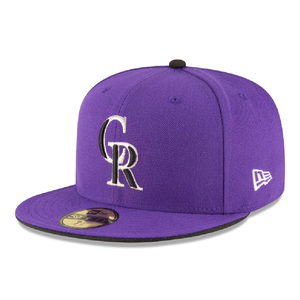 ニューエラ 59FIFTY MLBオンフィールド コロラド・ロッキーズ オルタネイト2 トゥルーパープル 7 1/8 1個 [T便60] [T便 1/4]