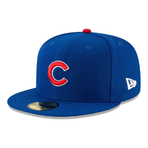 ニューエラ メンズ 野球 キャップ 59FIFTY MLBオンフィールド シカゴカブス ゲーム ACPERF CHICUB GM 23J 13555013 : ブルー NEW ERA