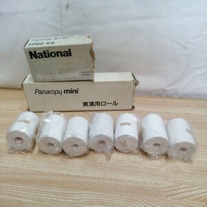  National National* panama copy * Mini Panacopy mini exclusive use roll paper * Showa Retro real . for small size copying machine for postage 520 jpy other 