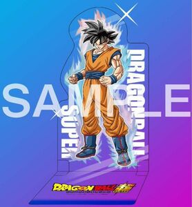 【新品未開封】ドラゴンボール超　クリアキャラスタンド　TSUTAYA限定特典　非売品