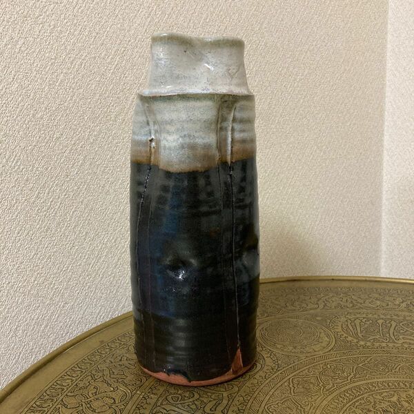 徳島大谷焼　花瓶　花器　茶道具　いけ花