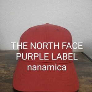 ザノースフェイス　パープルレーベル　ナナミカ　65/35　ウインドストッパーキャップ　野球帽　フリーサイズ