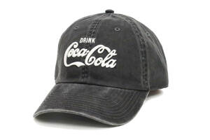 AMERICAN needle アメリカンニードル キャップ ６方パネル ベースボールキャップ コカ・コーラ 帽子 COKE-1707A ブラック 新品 