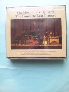 ★ CD 4418 The Modern Jazz Quartet The Complete Last Concert 完全盤　２CD