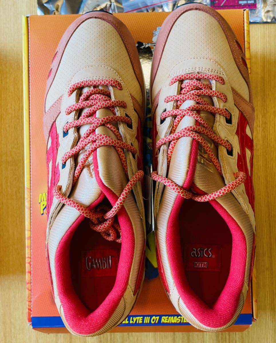 限定2500足 Kith for ASICS GEL-LYTE III Remastered GAMBIT 27.5cm
