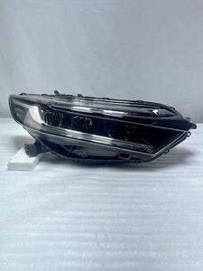 S-1604 シャトル ハイブリッド 右 ヘッドライト LED GP7 GP8 前期 STANLEY W2386 打刻:D1 HONDA 純正 8.8S中