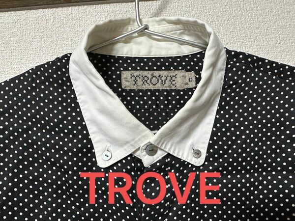 TROVE トローブ 長袖シャツ ドット柄