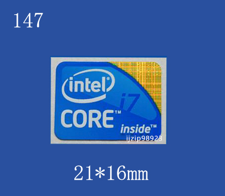 即決147【 CORE i7 】エンブレムシール追加同梱発送OK□ 条件付き送料