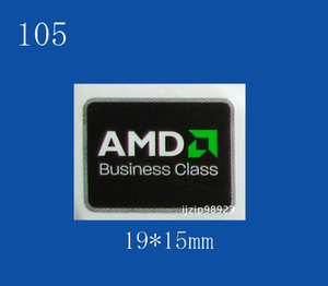 即決105【 AMD Business Class 】エンブレムシール追加同梱発送OK■ 条件付き送料無料 未使用