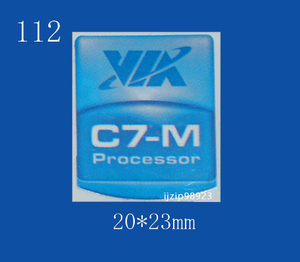  быстрое решение 112[ VIA C7-M ] эмблема наклейка дополнение включение в покупку отправка OK# условия имеется бесплатная доставка не использовался 