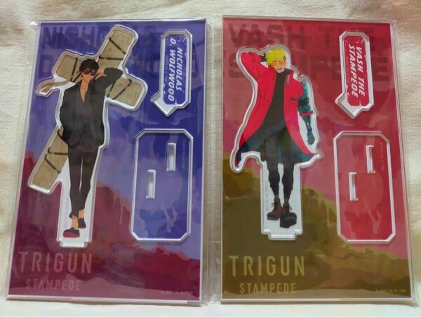 TRIGUN トライガン ヴァッシュ ウルフウッド アクリルスタンドA2点セット