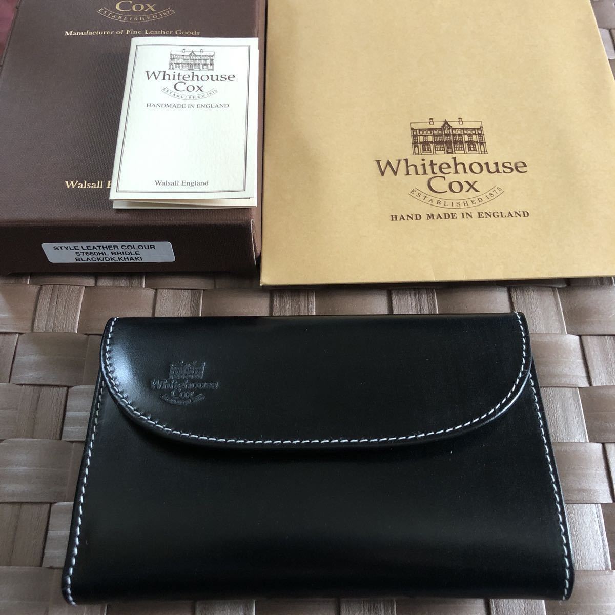 2023年最新】ヤフオク! -ホワイトハウスコックス 三つ折り 財布の中古