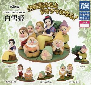 ♯　(台紙のみ)　ディズニー　ジオラマティックフィギュア　白雪姫　(台紙/POP)　非売品