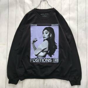 非売品 Ariana Grande アリアナ・グランデ ビッグプリント スウェット トレーナー XXL ビッグサイズ