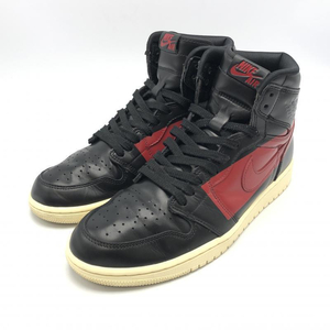 【中古】NIKE AIR JORDAN 1 RETRO HIGH OG スニーカー 28.5cm BQ6682-006 黒 ナイキ エアジョーダン1レトロハイ Couture[240010400643]