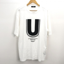 【中古】UNDER COVER UC2B9803-1 Tシャツ 5 ホワイト アンダーカバー[240010400649]_画像1