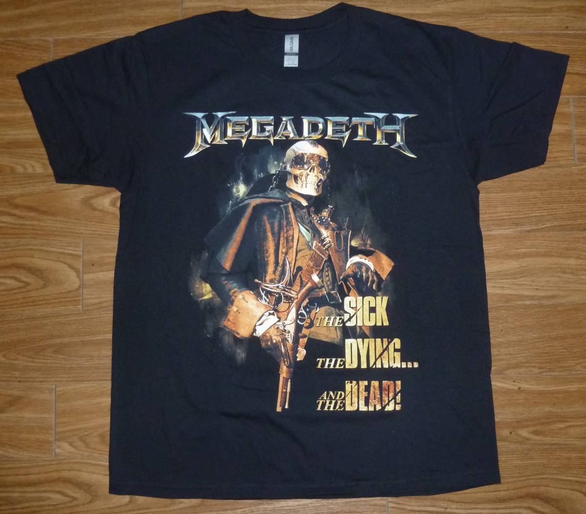 Yahoo!オークション -「megadethメガデス」(Tシャツ) (記念品、思い出