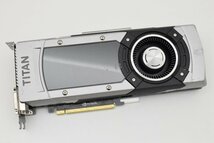 ★送料無料/複数個有/FF14 ベンチマークテスト完走/中古/動作品 NVIDIA GTX TITAN BLACK 6GB 1週間保証付き ゲーミング R09153_画像1