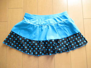 * new goods * BONA swimsuit short pants attaching skirt child girl L size SW8710