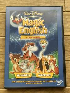 Magic English いろいろな動物 ディズニー　セル版DVD/BE
