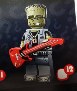 LEGO レゴ ミニフィグ シリーズ14 モンスター・ロッカー フランケンシュタイン ギター モンスター ハロウィン ミニフィギュア 正規品 71010