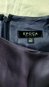 【EPOCA】エポカ ひざ丈ワンピース サイズ40 紫